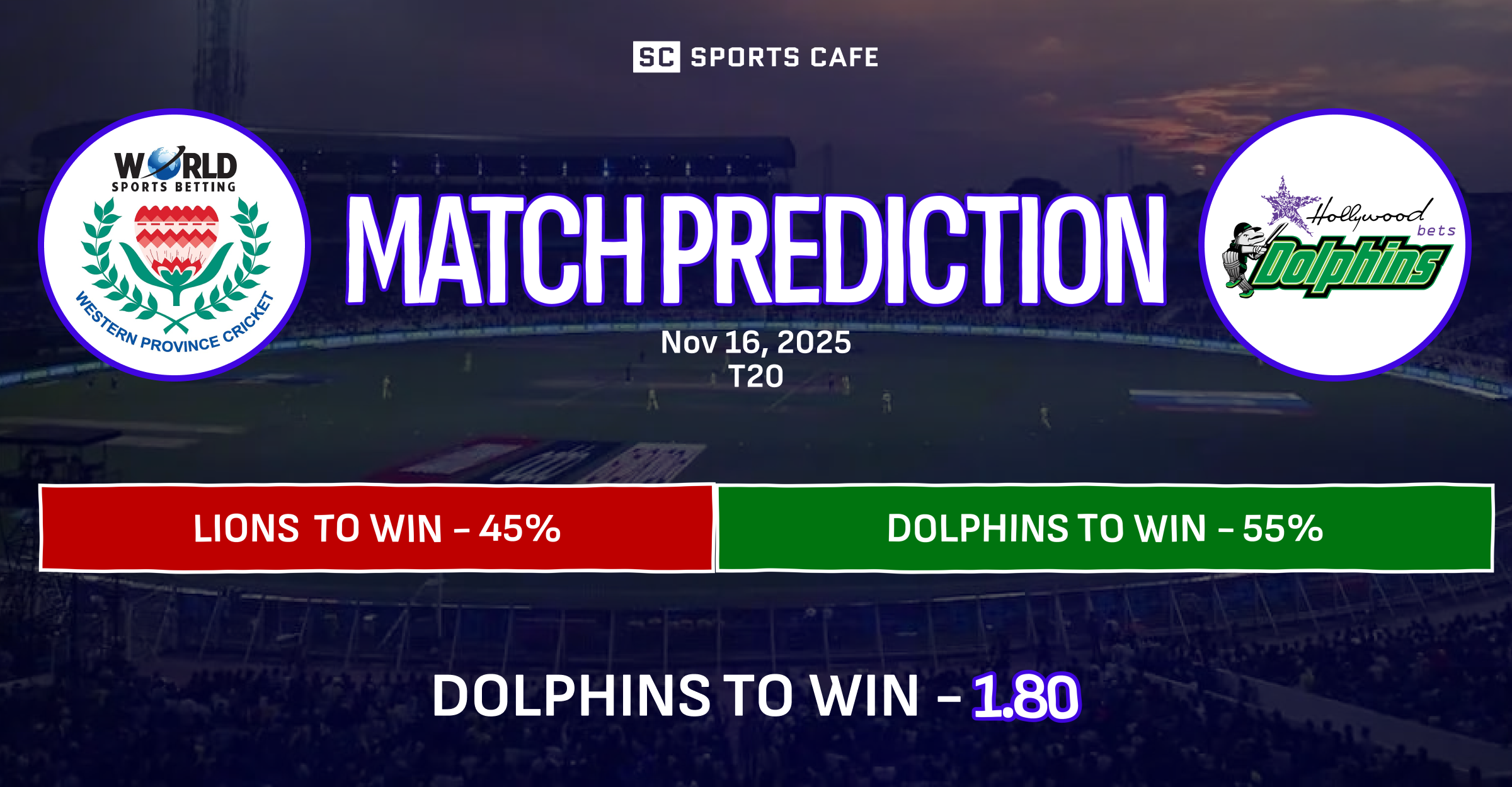 Western Province vs Dolphins